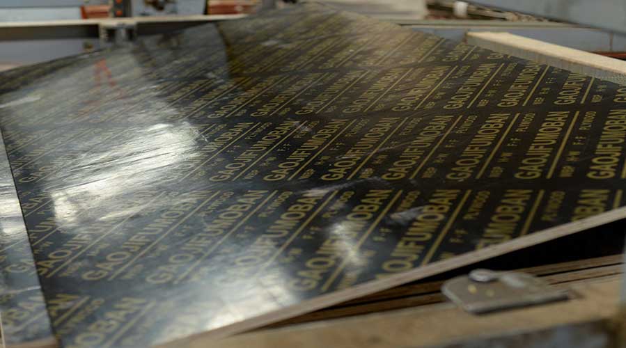 松桉木南宁覆膜板36尺高品质覆膜模板